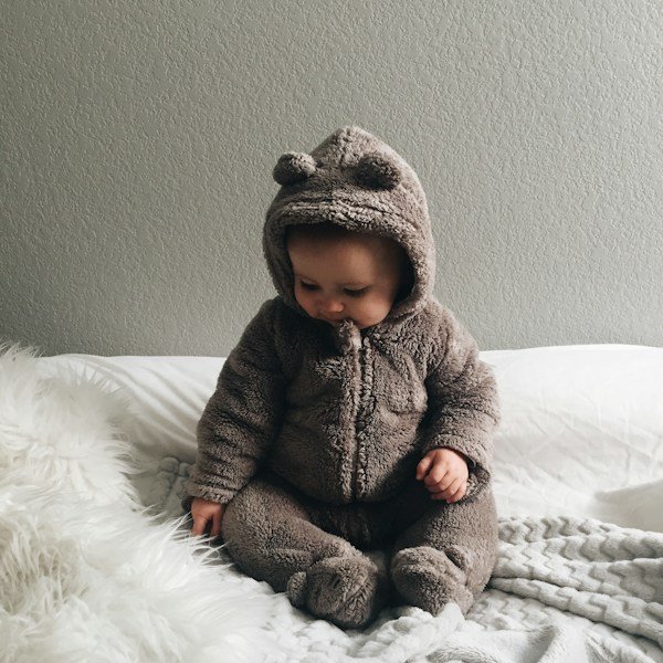 Organic Cotton Baby Onesie Set — Woodland Friends