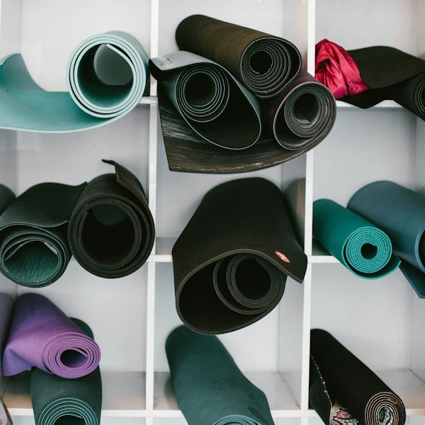 Yoga Mat — Natural Cork & Rubber