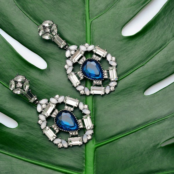 Aurora Borealis Crystal Earrings
